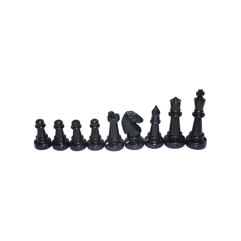 Klassieke witte houten Staunton-schaakstukken