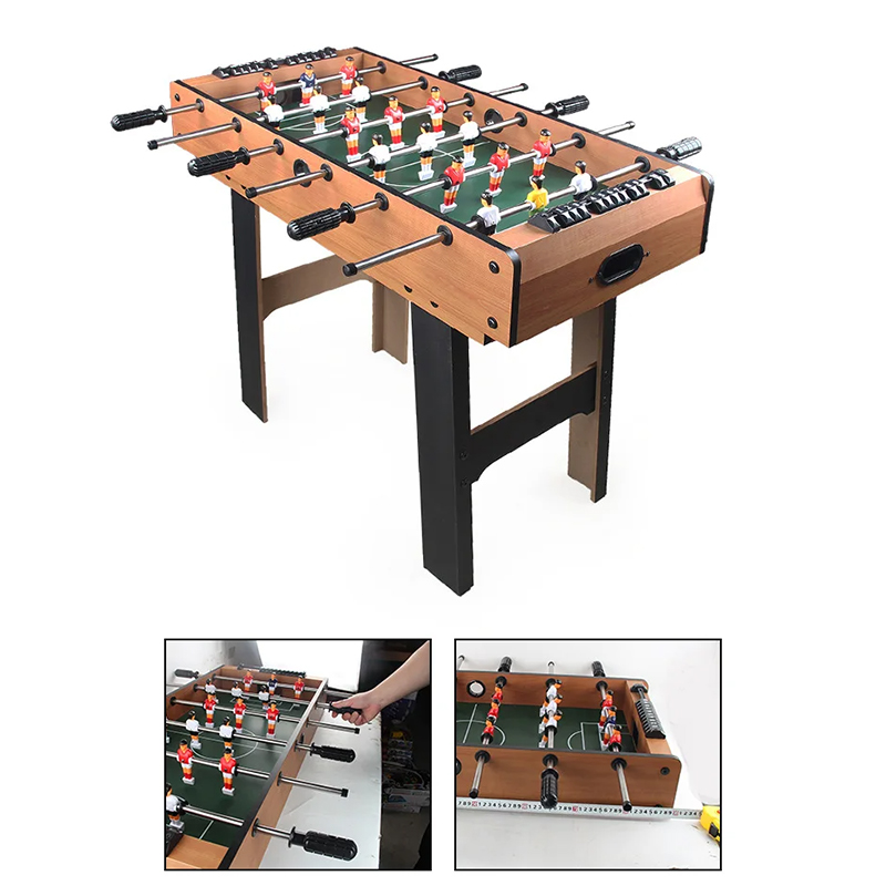 4-in-1 multigametafel met tafelvoetbal, airhockey, tafeltennis en pool