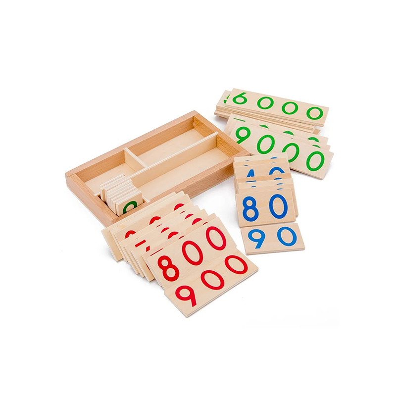 Montessori rekenkunde modulaire houten set