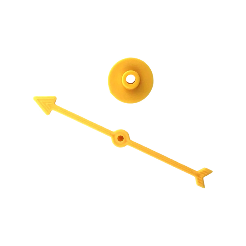 Accessoires voor roterende spelpijlen in kleur