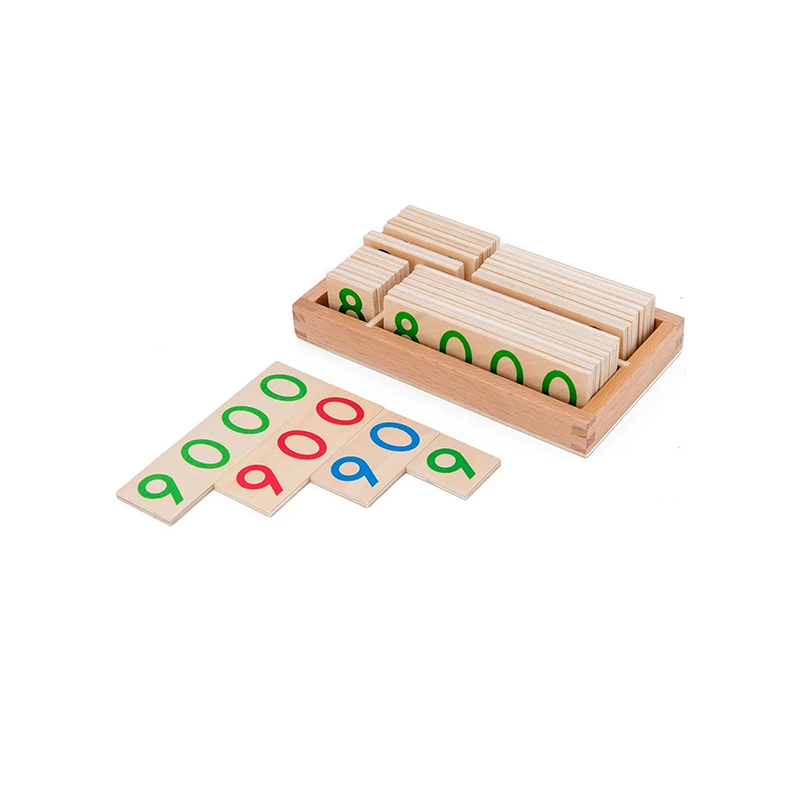 Montessori rekenkunde modulaire houten set