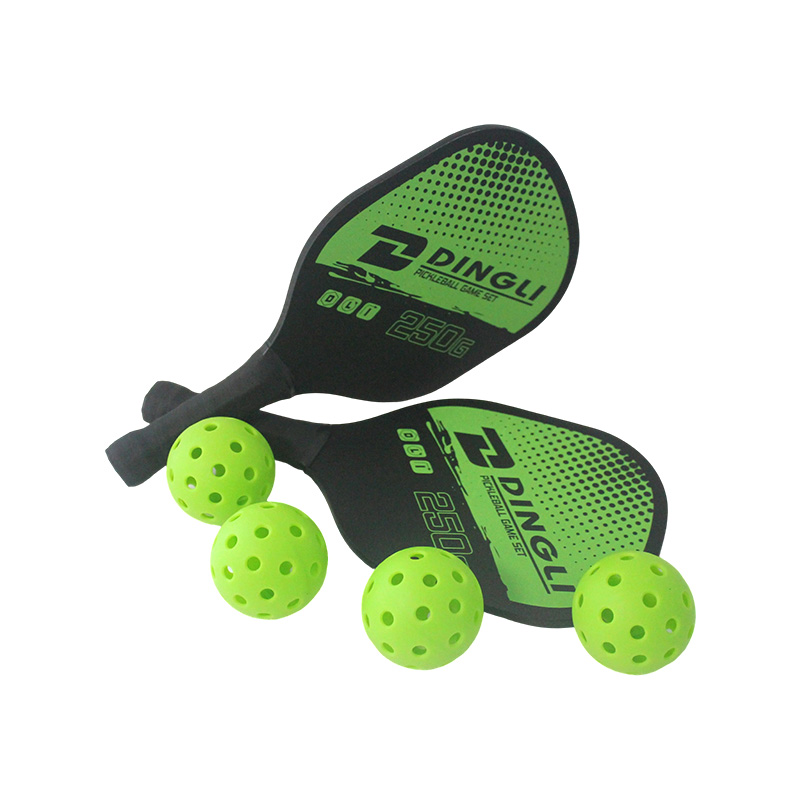 Professionele pickleballset met antisliphandgrepen