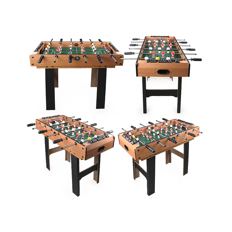 4-in-1 multigametafel met tafelvoetbal, airhockey, tafeltennis en pool