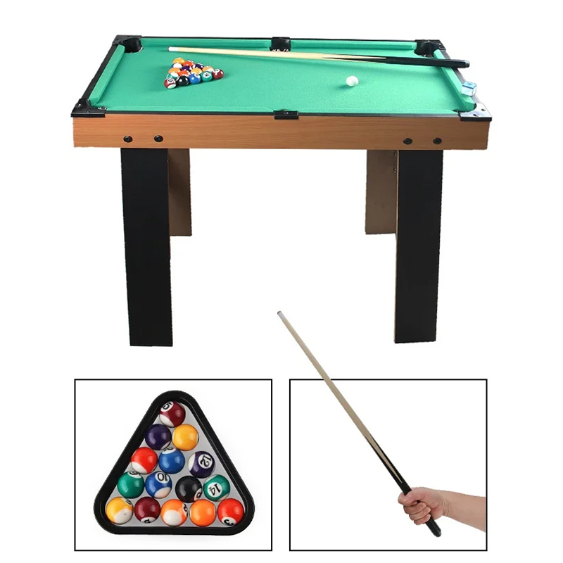 4-in-1 multigametafel met tafelvoetbal, airhockey, tafeltennis en pool