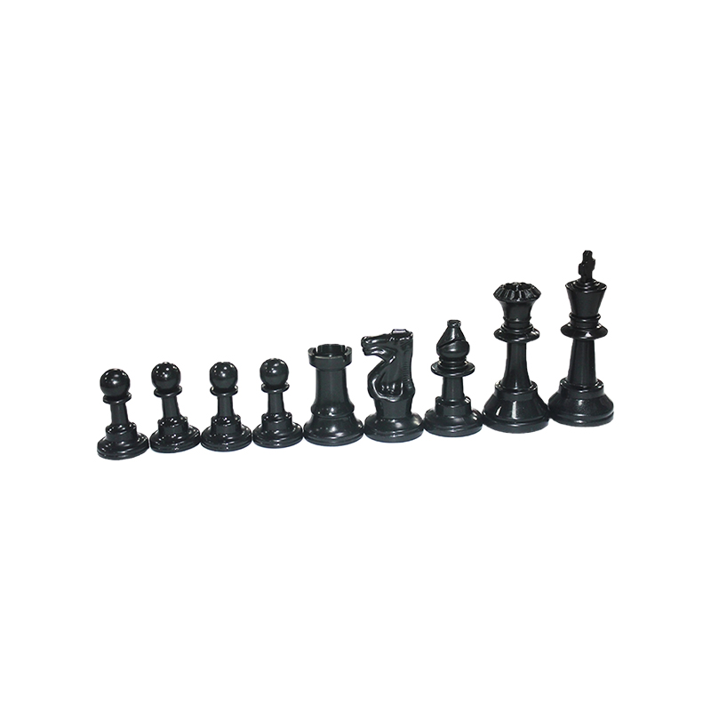 Klassieke witte houten Staunton-schaakstukken