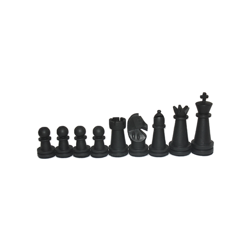 Klassieke witte houten Staunton-schaakstukken