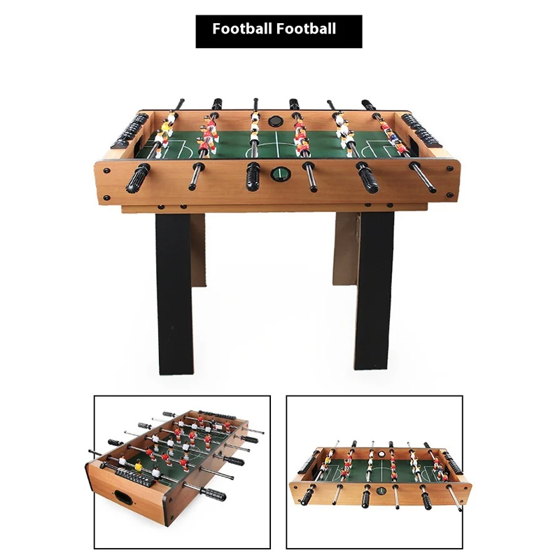 4-in-1 multigametafel met tafelvoetbal, airhockey, tafeltennis en pool