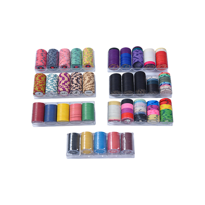 Aangepaste logo keramische pokerchips