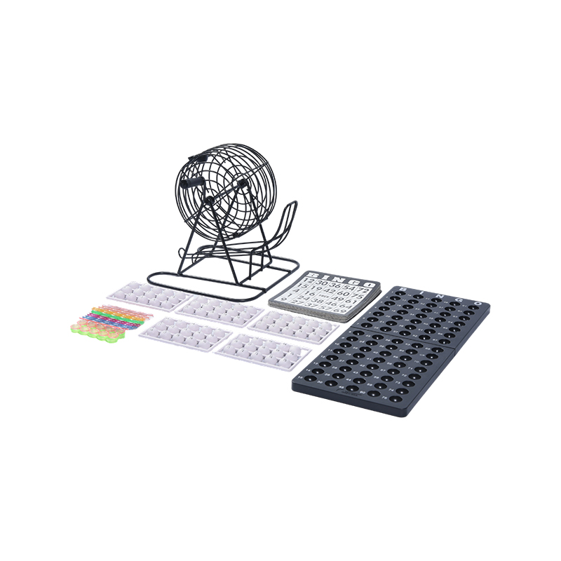 8 inch Amerikaanse bingoset met 75 ballen