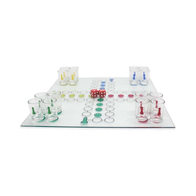 Crystal Ludo drinkspelset