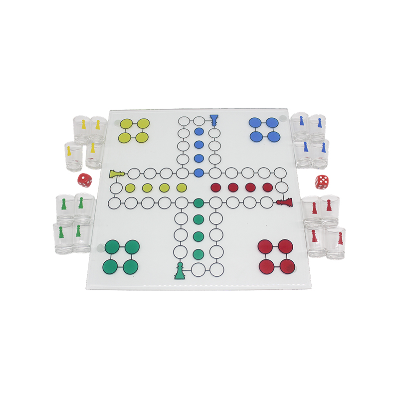 Crystal Ludo drinkspelset