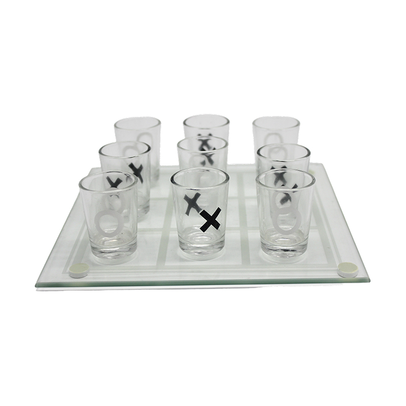 Pub-stijl entertainmentglas XO-schaakspel