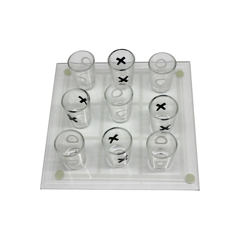 Pub-stijl entertainmentglas XO-schaakspel