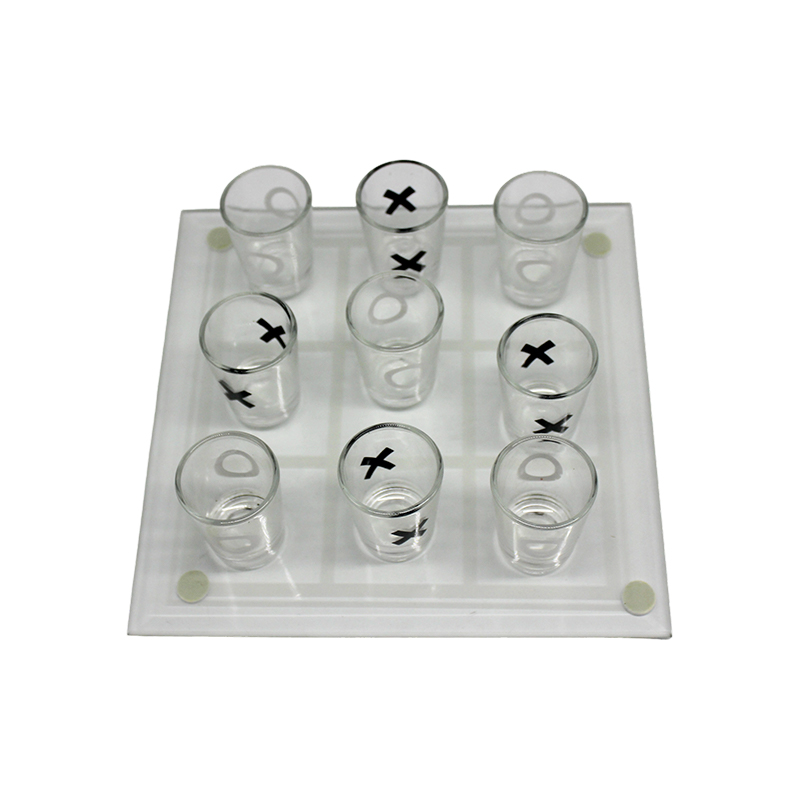 Pub-stijl entertainmentglas XO-schaakspel