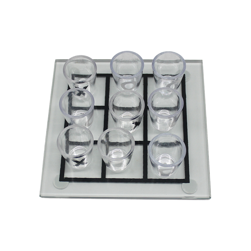 Pub-stijl entertainmentglas XO-schaakspel