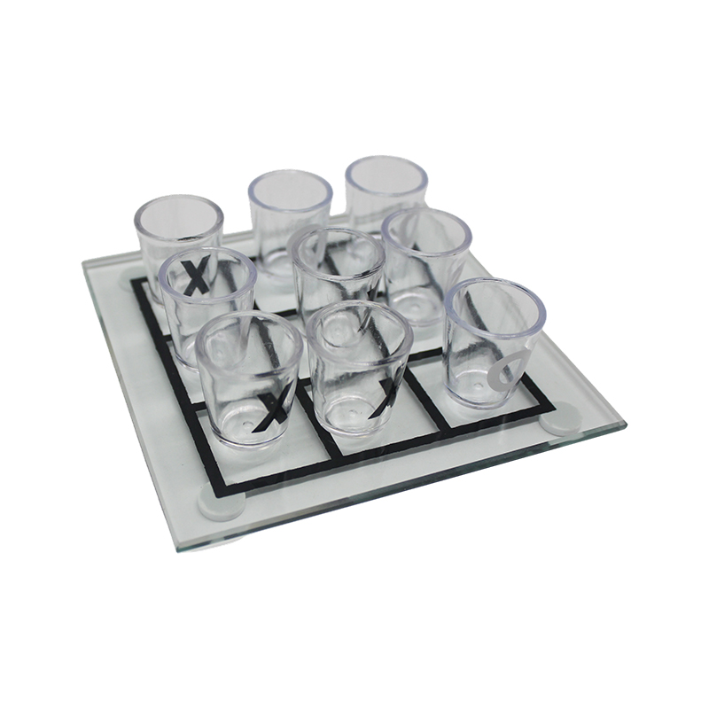 Pub-stijl entertainmentglas XO-schaakspel