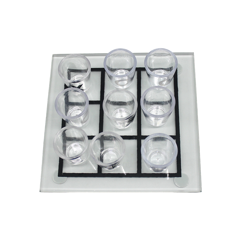 Pub-stijl entertainmentglas XO-schaakspel