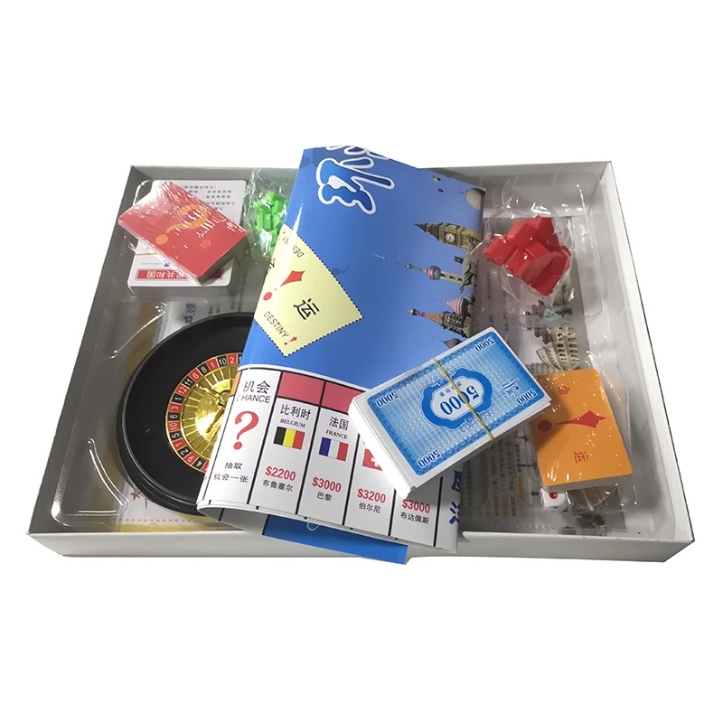 Aangepaste bordspelcollectie - Familiegameset met meerdere thema's
