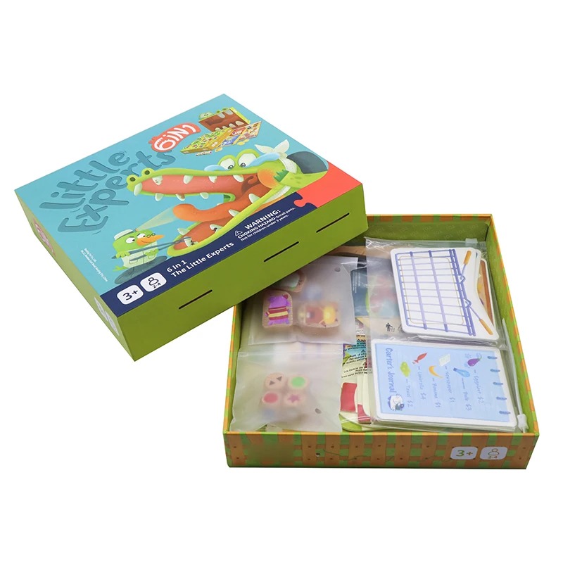 Aangepaste bordspelcollectie - Familiegameset met meerdere thema's