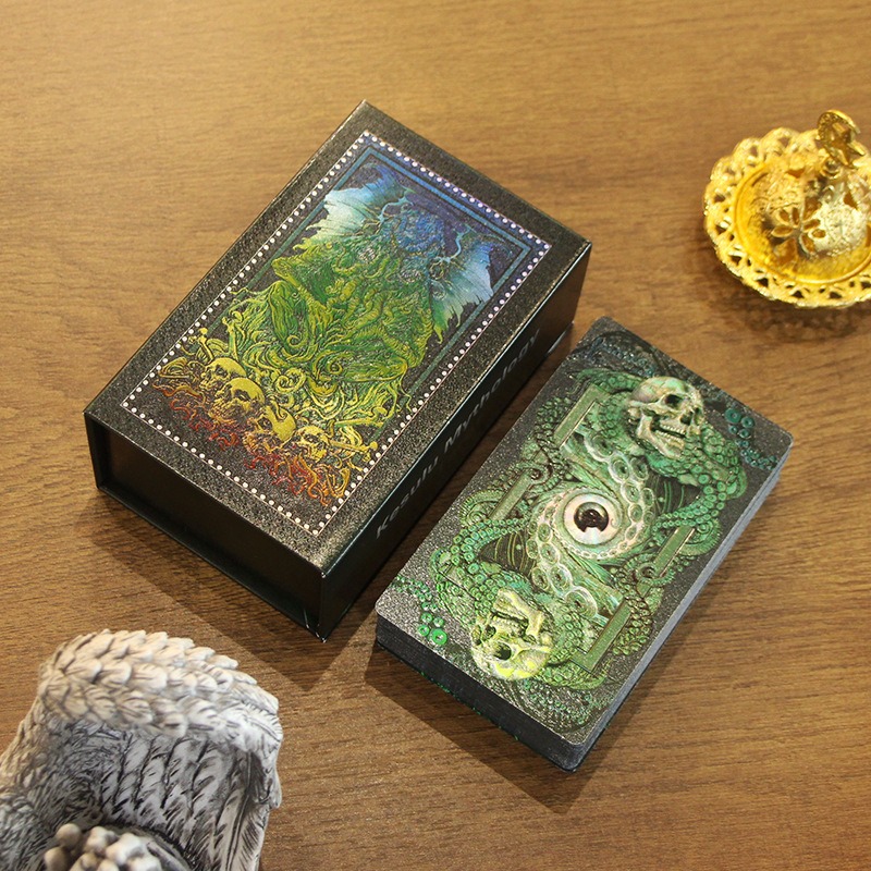 Mystieke groene en gouden editie - Kesulu mythologie tarotkaarten