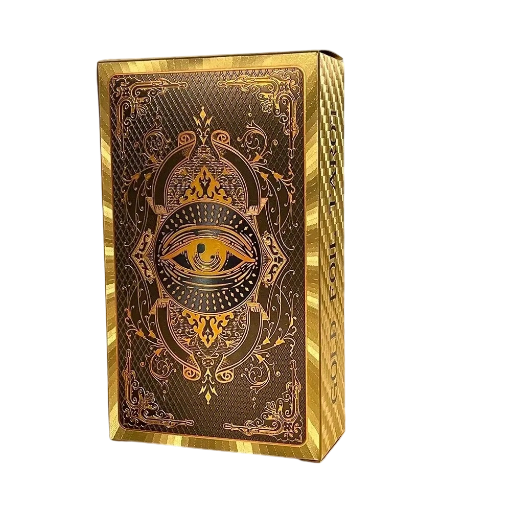 Premium goudfolie tarotkaartenset
