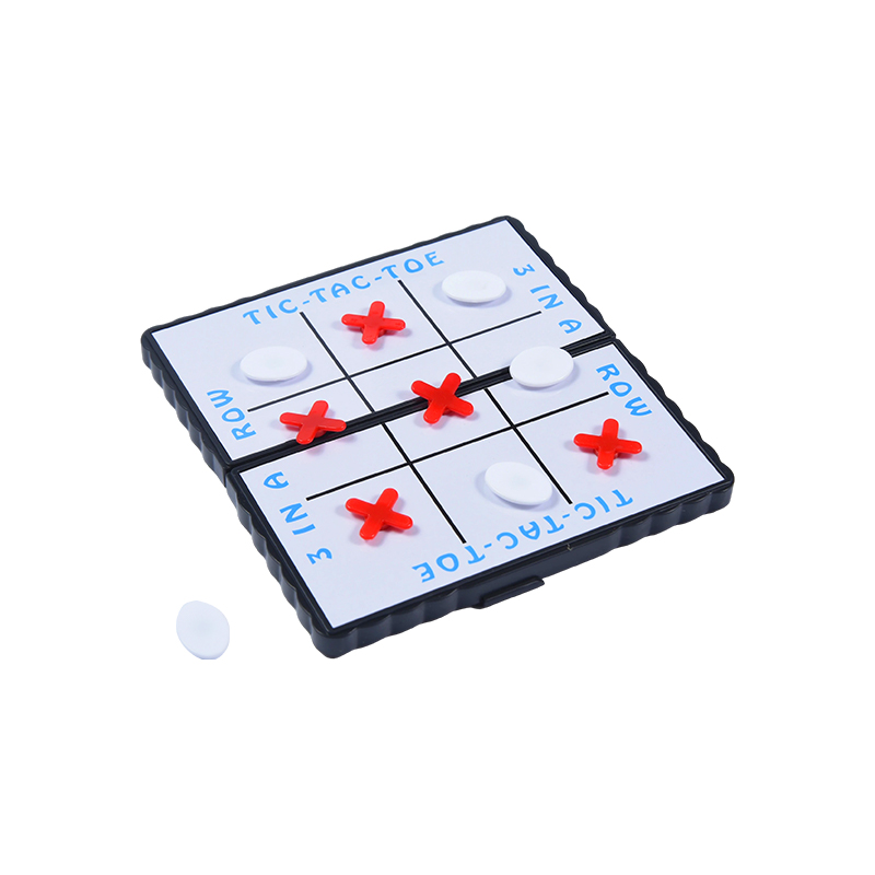 Magnetisch opvouwbaar boter-kaas-en-eieren-spel - Compacte reiseditie