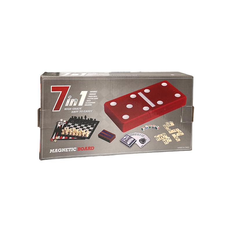 Red Polka-Dot Edition - Klassieke comboset voor dominostenen en cribbage