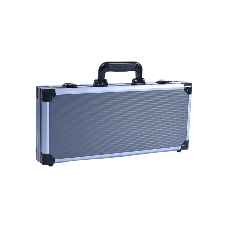 Aluminium behuizing compleet met dobbelstenen en dealerknop Premium pokerchipset