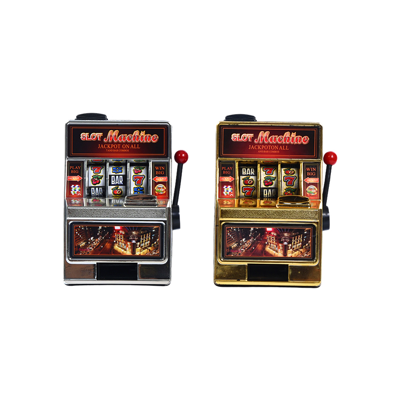 Klassiek mini-speelgoedautomaat – zilver en goud dubbelpakket