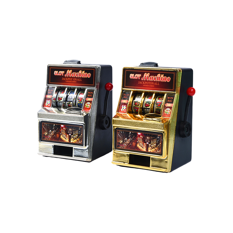 Klassiek mini-speelgoedautomaat – zilver en goud dubbelpakket