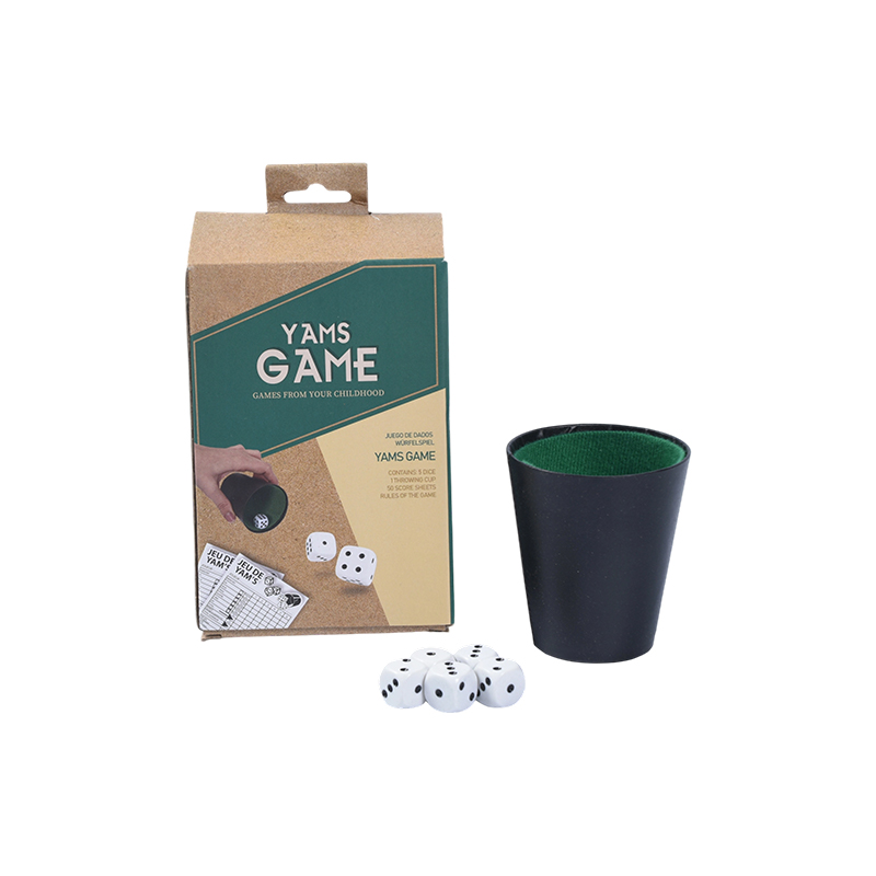 Portable Throw Cup Edition - Vintage YAMS dobbelspelset