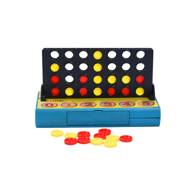 Draagbare desktopeditie Klassiek Connect 4-spel