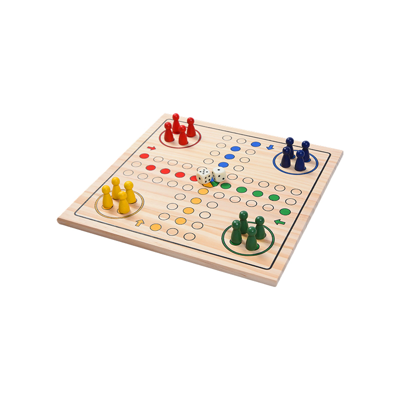 Family Entertainment Edition Klassiek LUDO houten bordspel