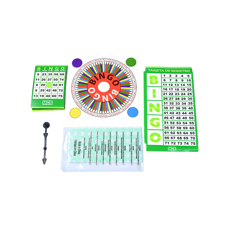 Compleet met alle essentiële componenten Klassieke BINGO-spelset