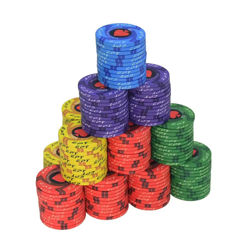 Aangepaste keramische pokerchips - Premiumkwaliteit voor een authentieke casino-ervaring