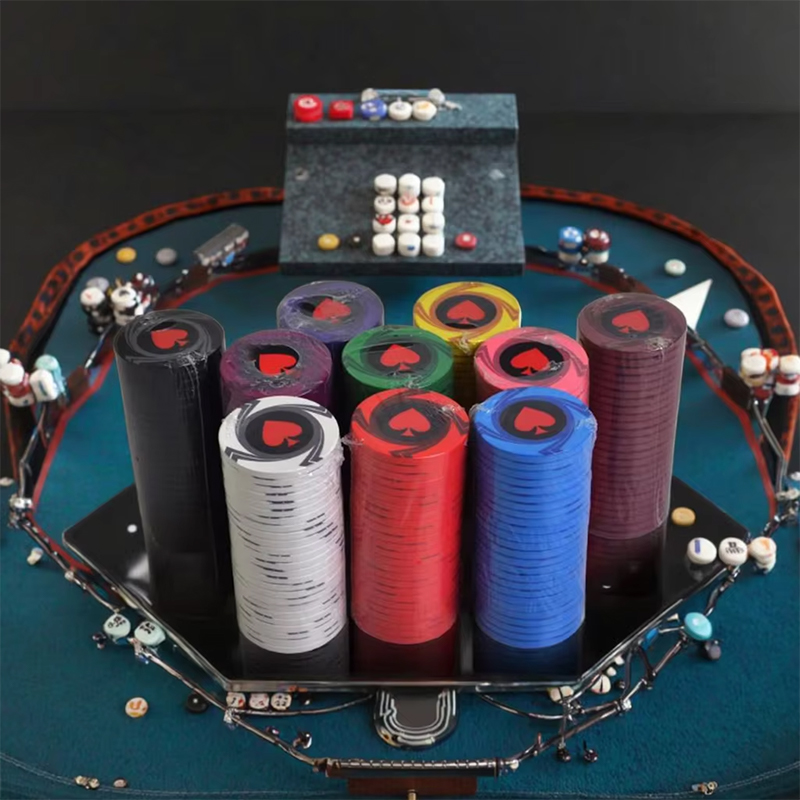 Aangepaste keramische pokerchips - Premiumkwaliteit voor een authentieke casino-ervaring