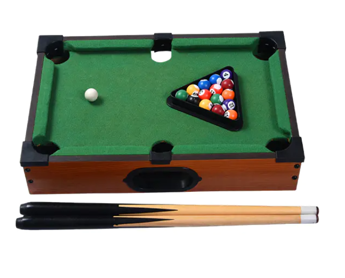 Is een mini-pooltafel goed voor kleine ruimtes?