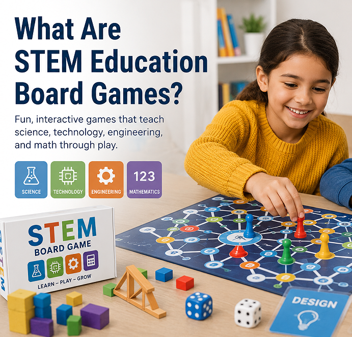 Wat zijn bordspellen voor STEM-onderwijs?