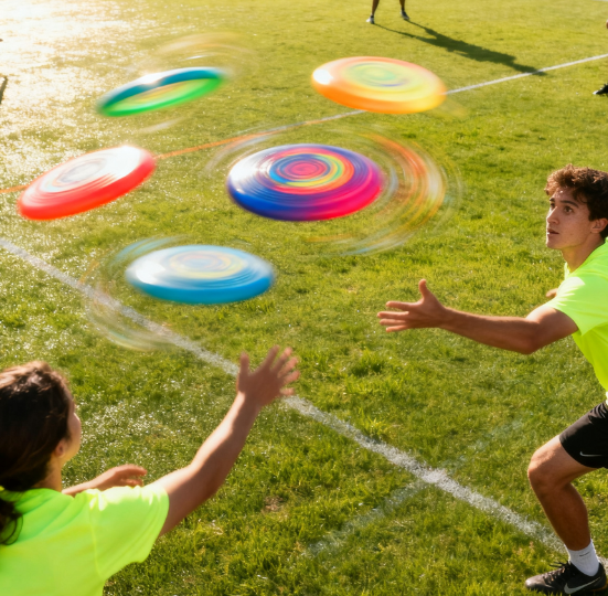 Is frisbee goed voor lichaamsbeweging?