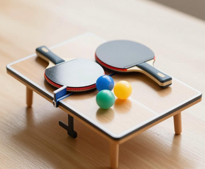 Gids voor tafeltafel-pingpongtafelformaten en materialen